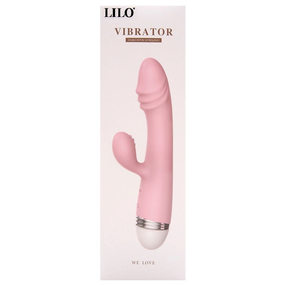 Vibrador Ponto G Com Estimulador Lilo Vipmix