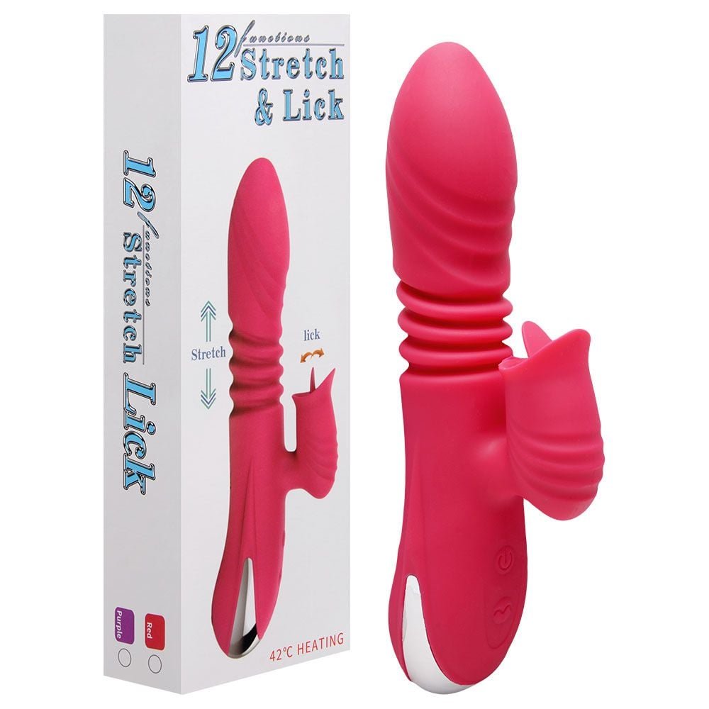Vibrador Ponto G Com Língua Vai E Vem Lick Sexy Import