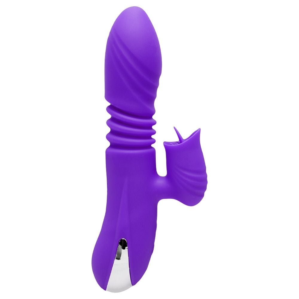 Vibrador Ponto G Com Língua Vai E Vem Lick Sexy Import