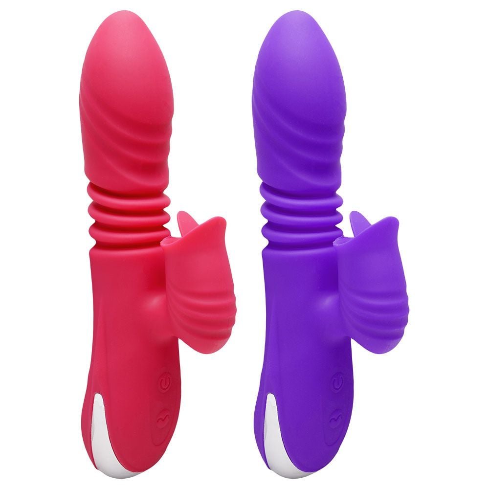 Vibrador Ponto G Com Língua Vai E Vem Lick Sexy Import