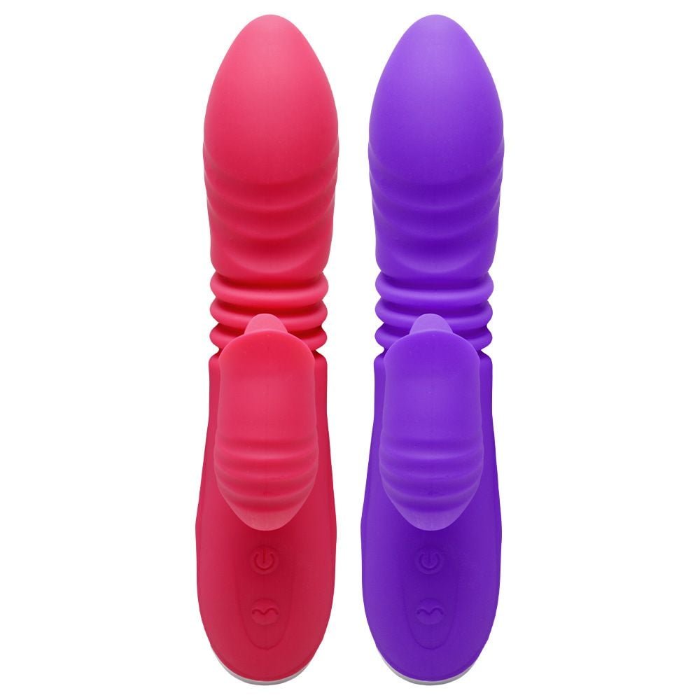 Vibrador Ponto G Com Língua Vai E Vem Lick Sexy Import