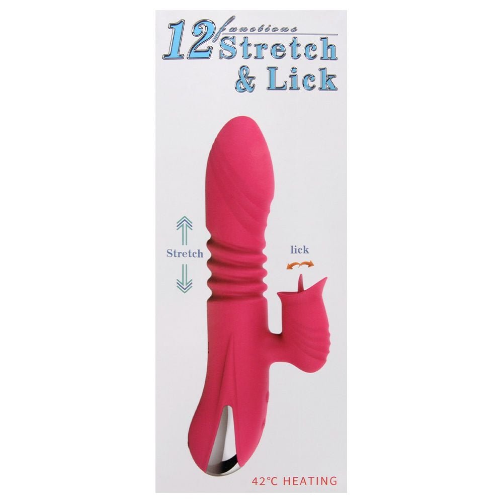 Vibrador Ponto G Com Língua Vai E Vem Lick Sexy Import