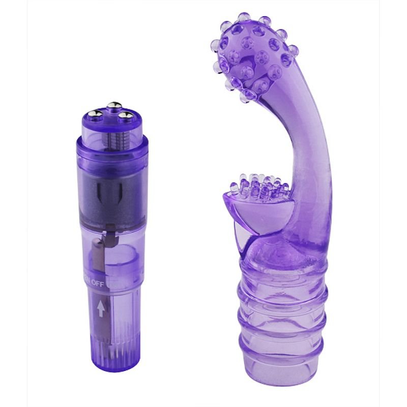 Vibrador Ponto G com partículas - Aphrodisia