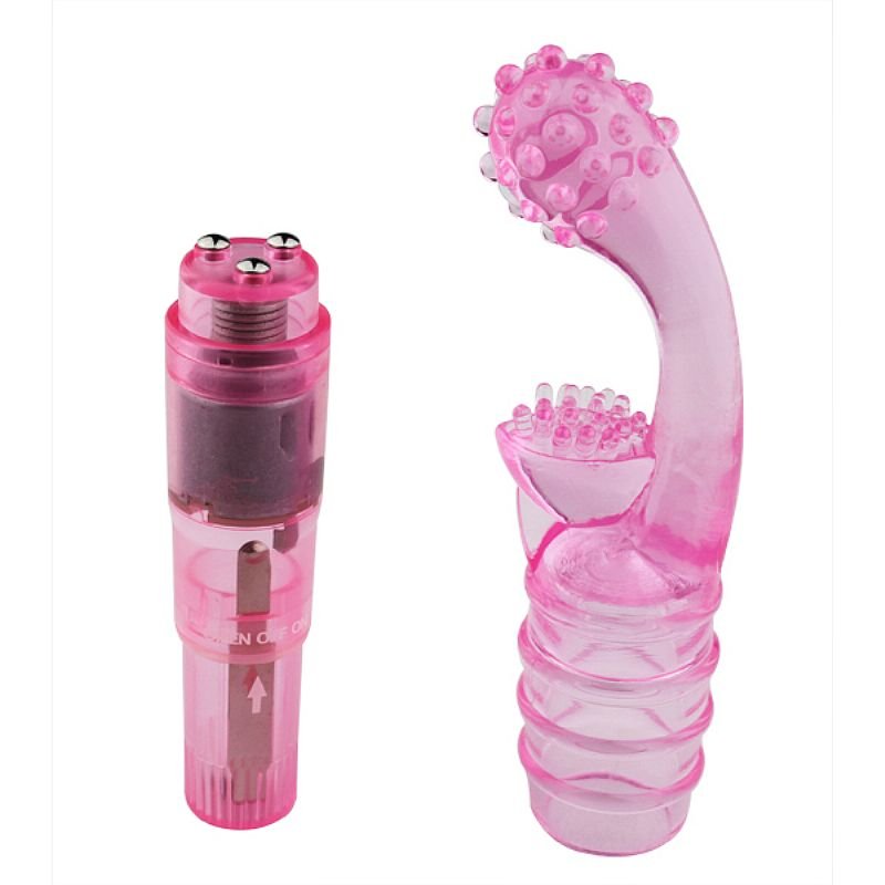 Vibrador Ponto G com partículas - Aphrodisia