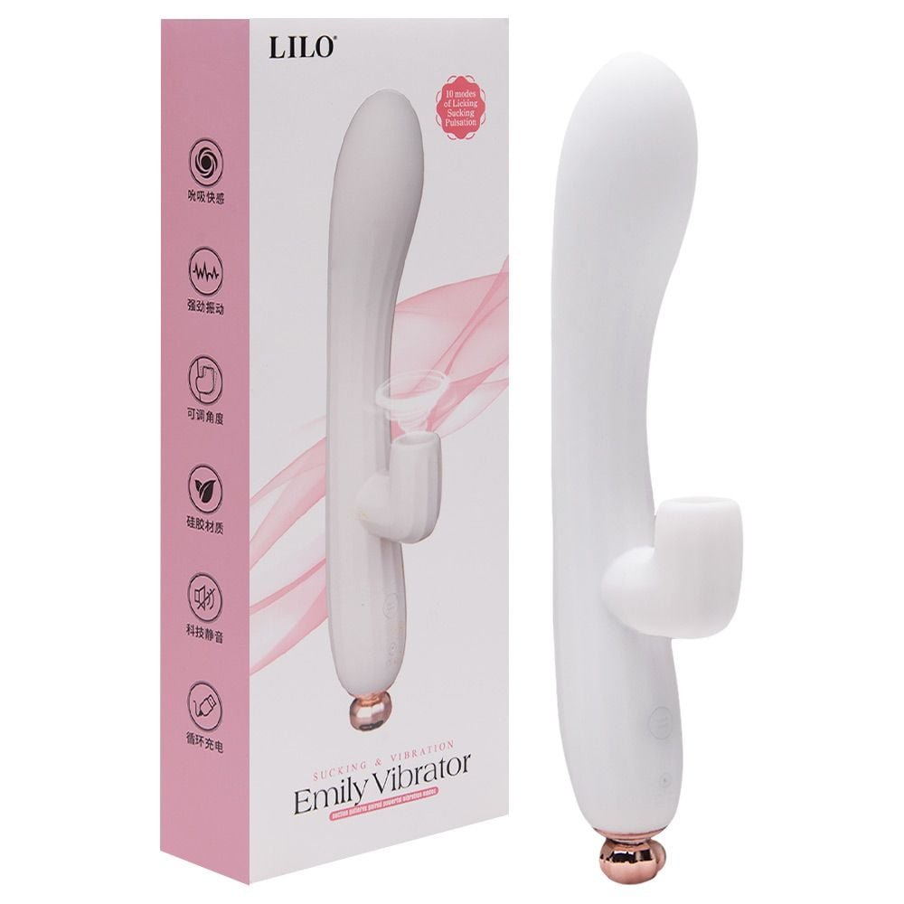 Vibrador Ponto G Com Pulsações Usb Lilo Vipmix