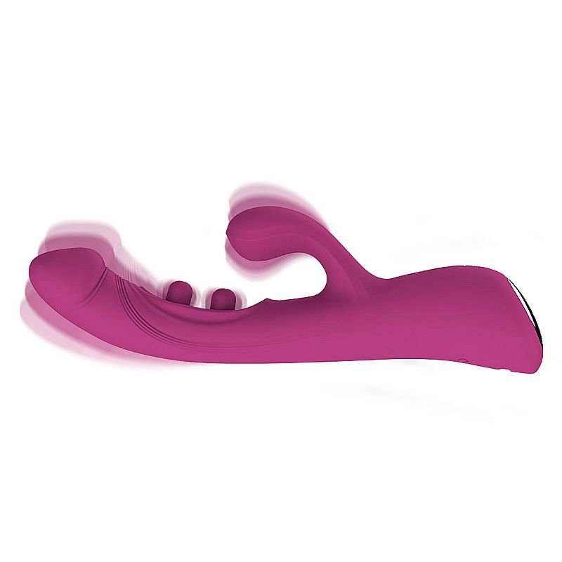 Vibrador Ponto G de Clitóris com Dedilhar - Chiara