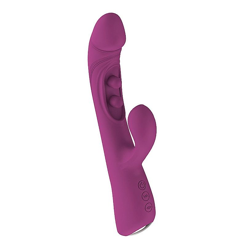 Vibrador Ponto G de Clitóris com Dedilhar - Chiara