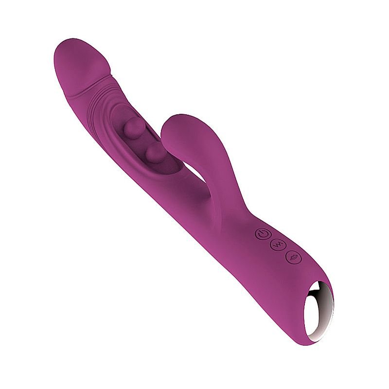 Vibrador Ponto G de Clitóris com Dedilhar - Chiara