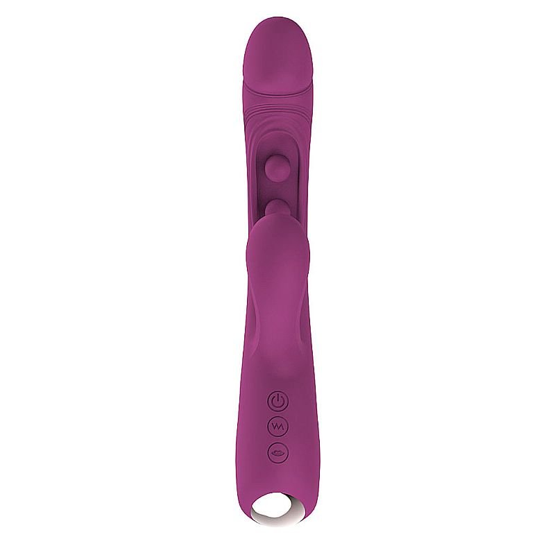 Vibrador Ponto G de Clitóris com Dedilhar - Chiara