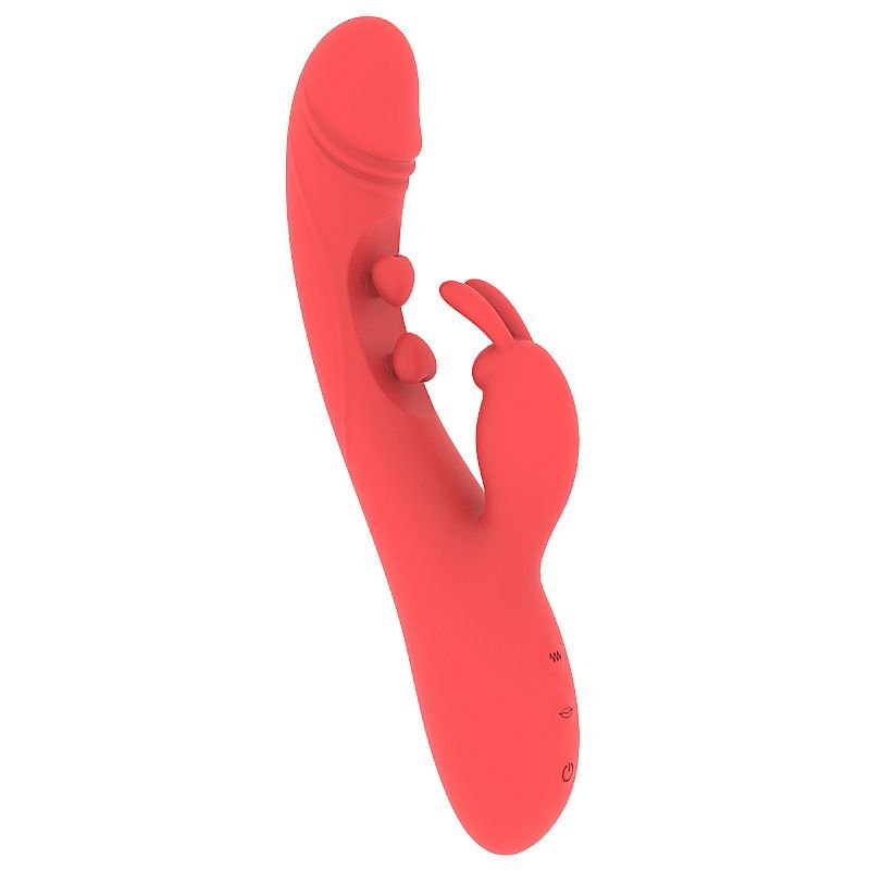 Vibrador Ponto G de Clitóris com Dedilhar - Nika