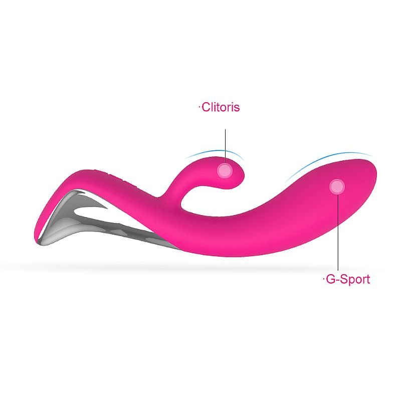Vibrador Ponto G de Clitóris com Dedilhar / Vem cá - Demons - S-Hande