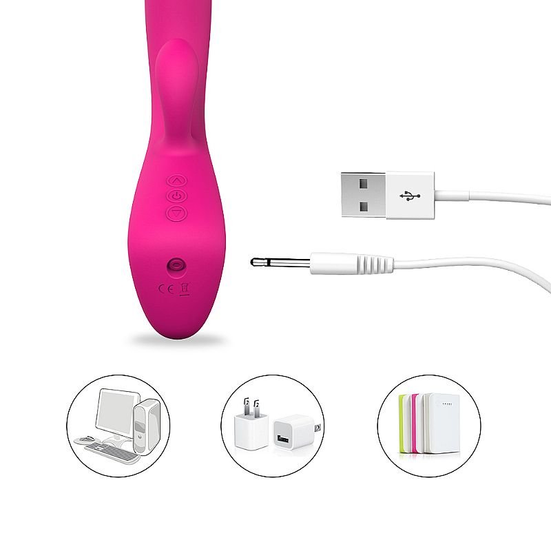 Vibrador Ponto G de Clitóris com Dedilhar / Vem cá - Demons - S-Hande
