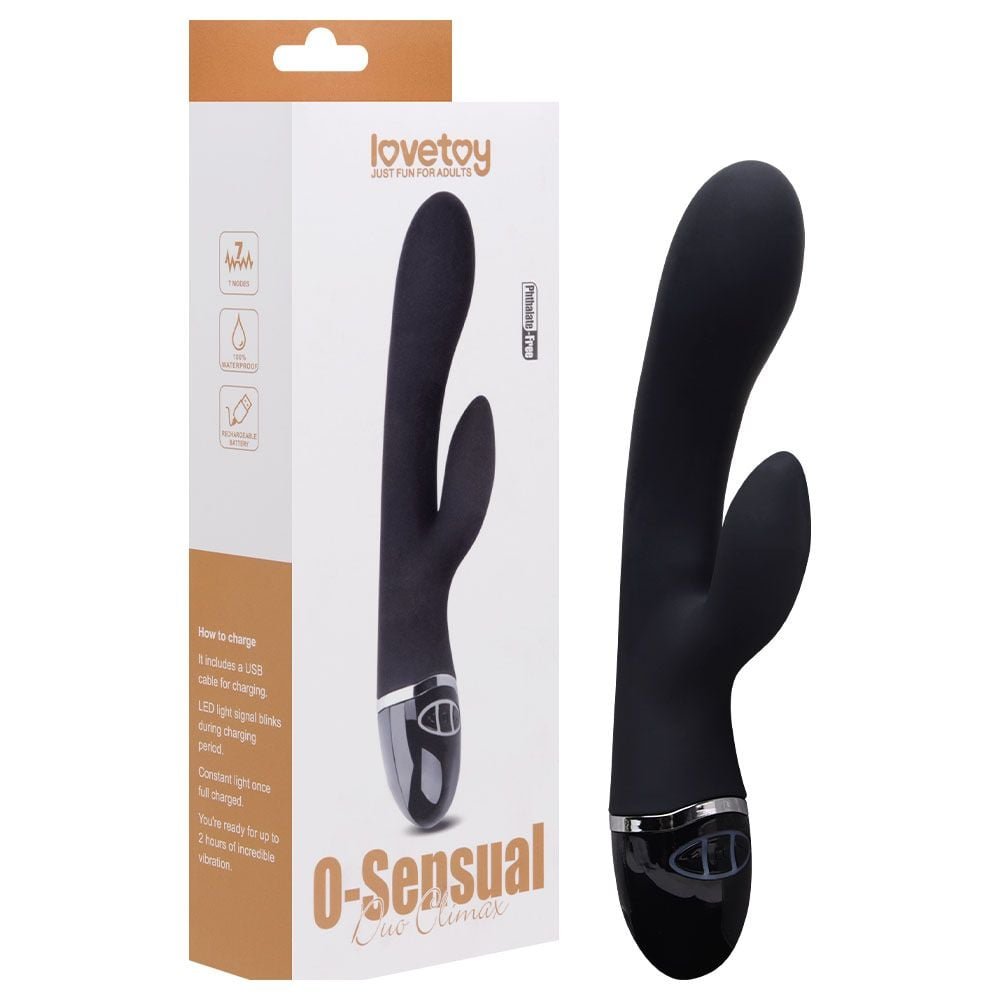 Vibrador Ponto G Duo Climax Lovetoy Sexy Import