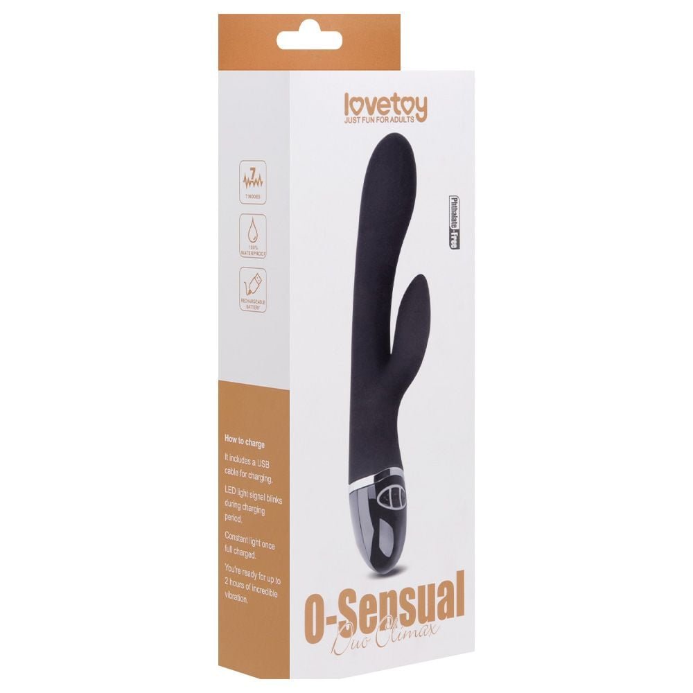 Vibrador Ponto G Duo Climax Lovetoy Sexy Import