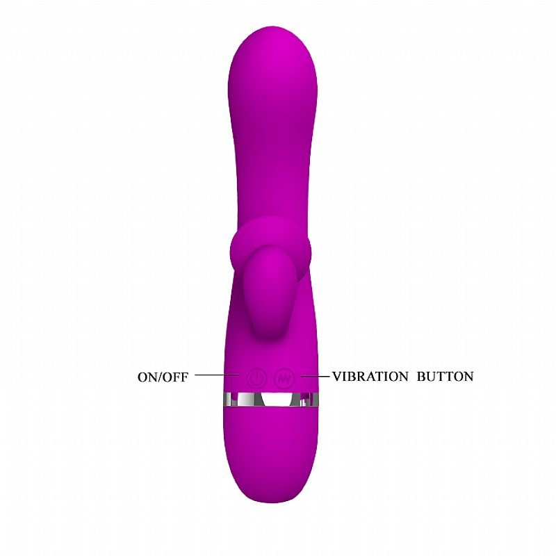Vibrador Ponto G e Clitóris com 30 Vibração - Bert - Pretty Love