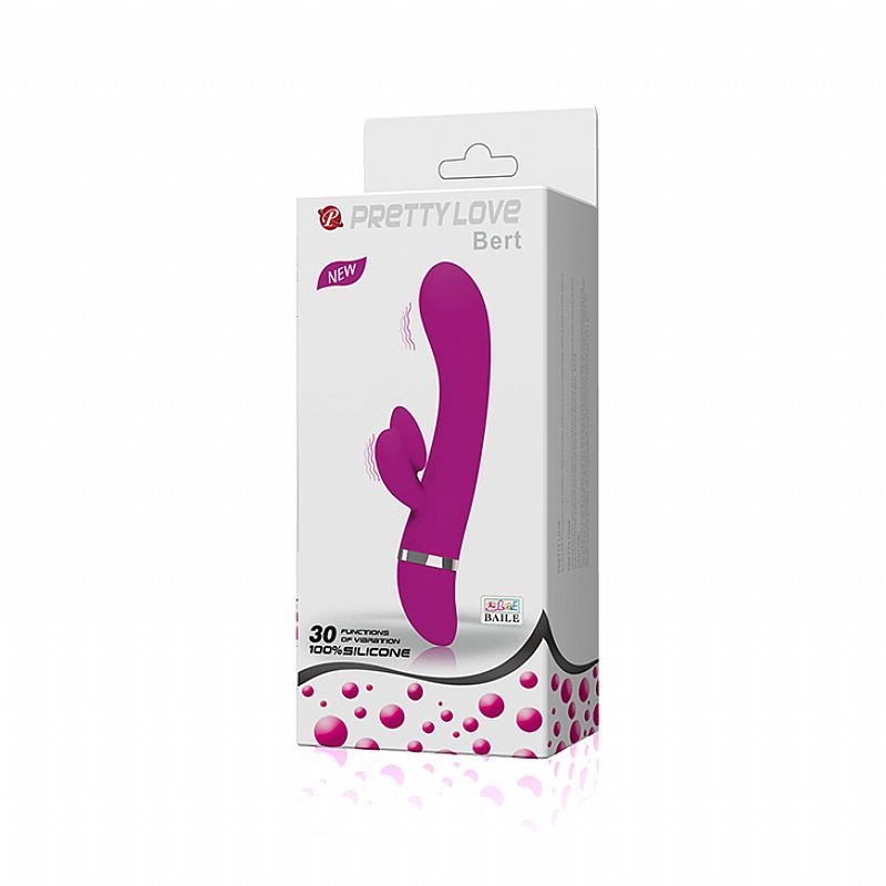 Vibrador Ponto G e Clitóris com 30 Vibração - Bert - Pretty Love