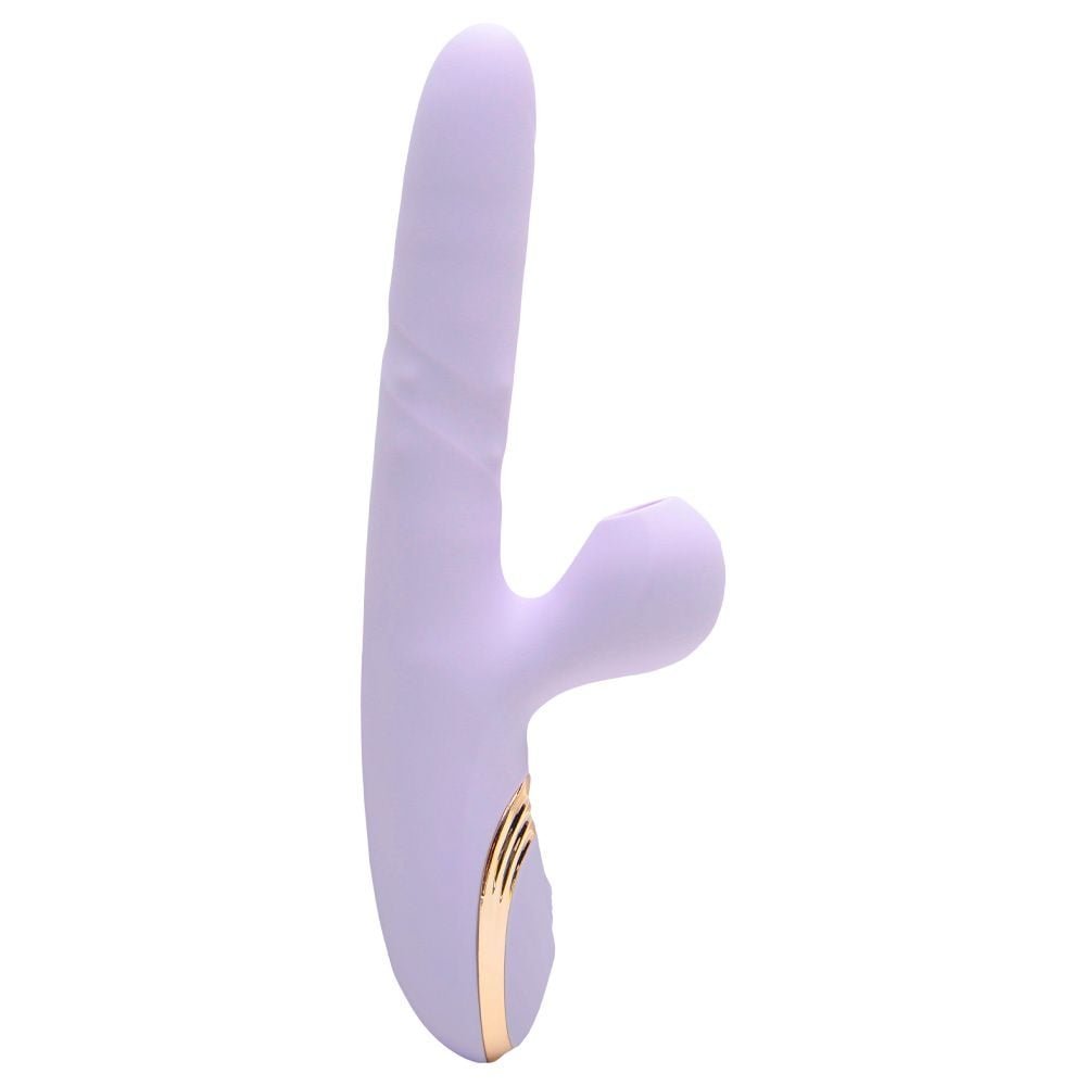Vibrador Ponto G E Clitóris Vai Vem Anel Sexy Import