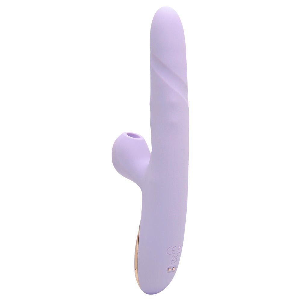 Vibrador Ponto G E Clitóris Vai Vem Anel Sexy Import