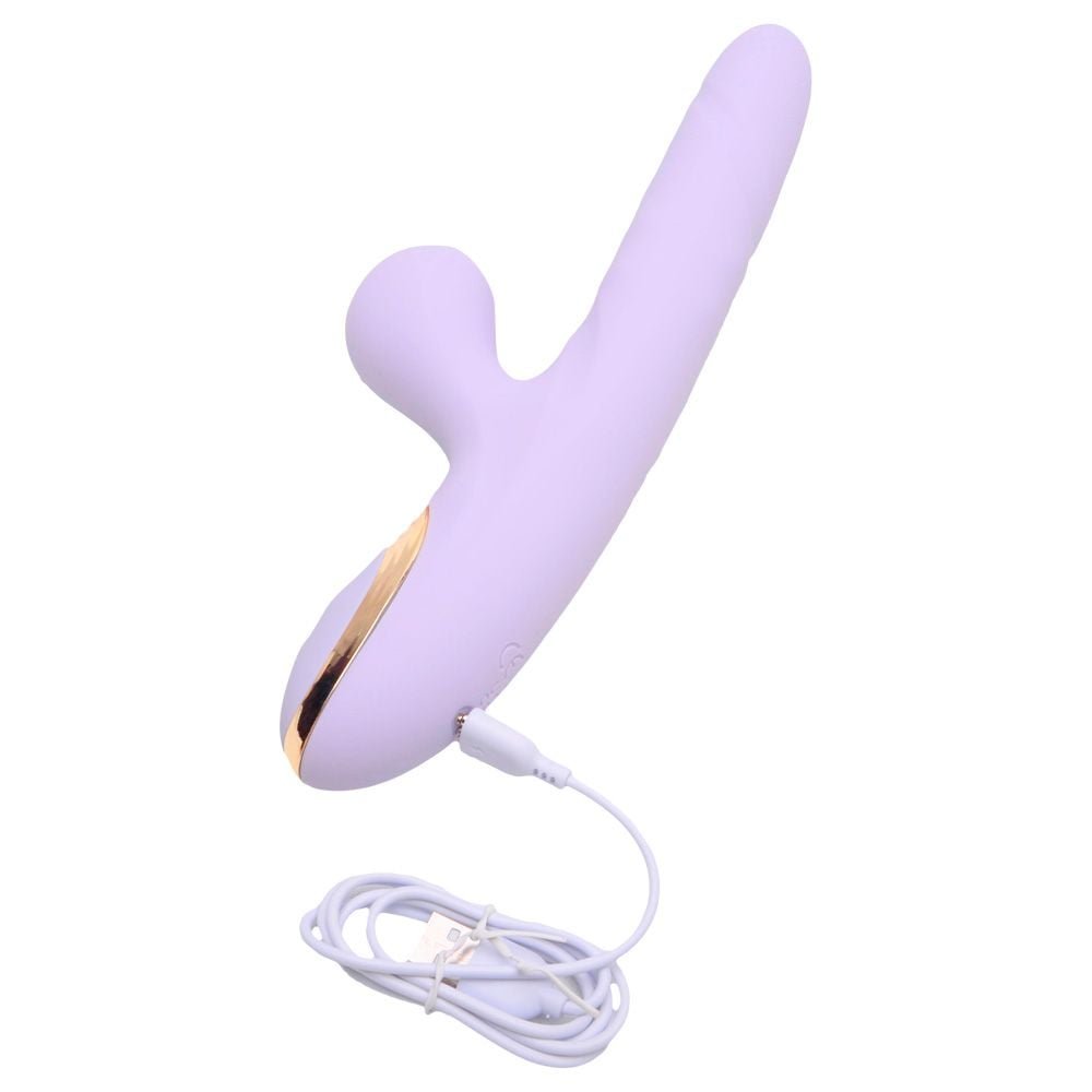 Vibrador Ponto G E Clitóris Vai Vem Anel Sexy Import