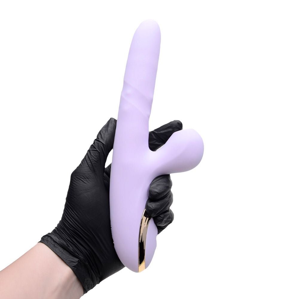 Vibrador Ponto G E Clitóris Vai Vem Anel Sexy Import