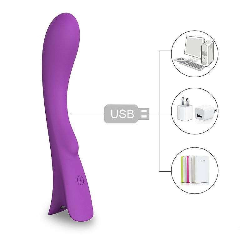 Vibrador Ponto G em Silicone Tops - S-Hande - Pink