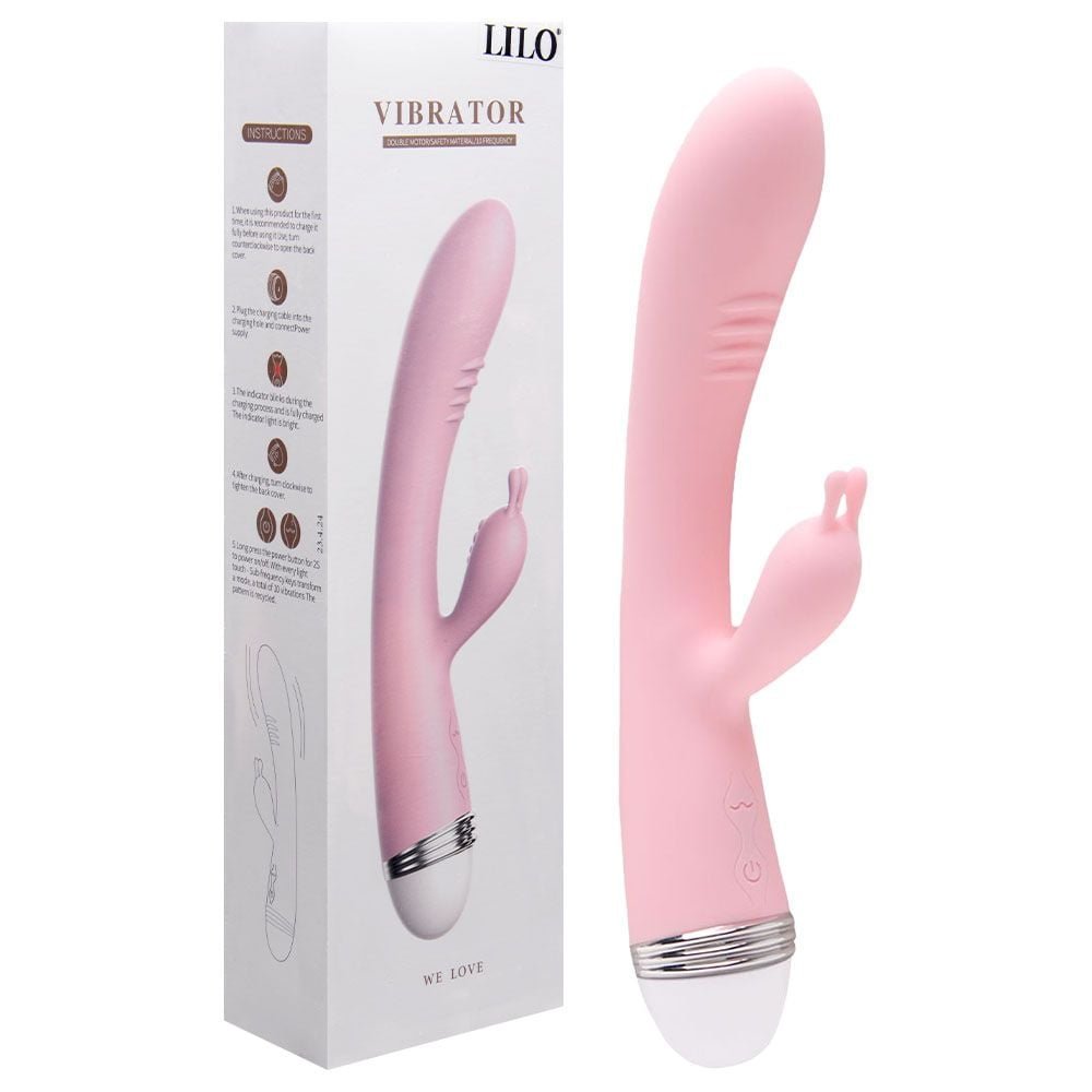 Vibrador Ponto G Estimula Clítoris Usb Lilo Vipmix