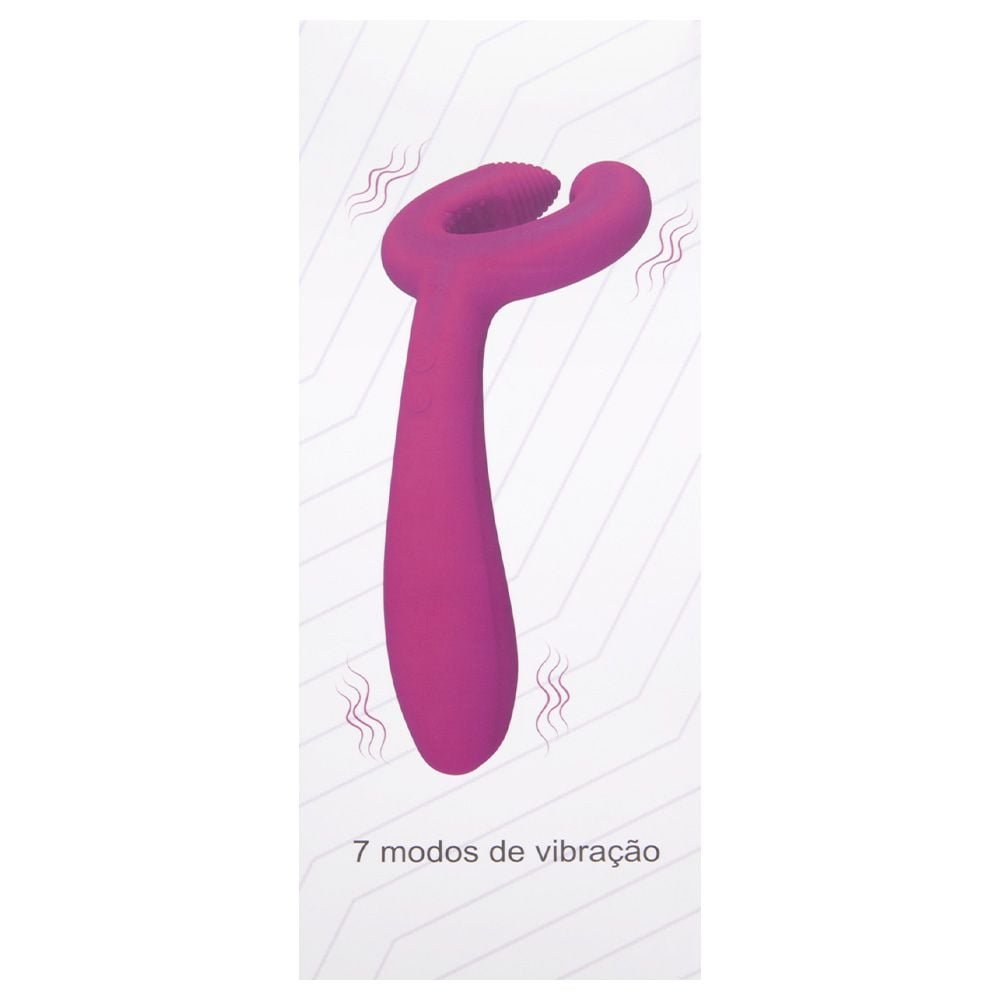 Vibrador Ponto G Estimulador Mamilos Sexy Import