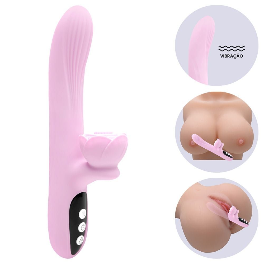 Vibrador Ponto G Evans Aquecimento Sexy Import