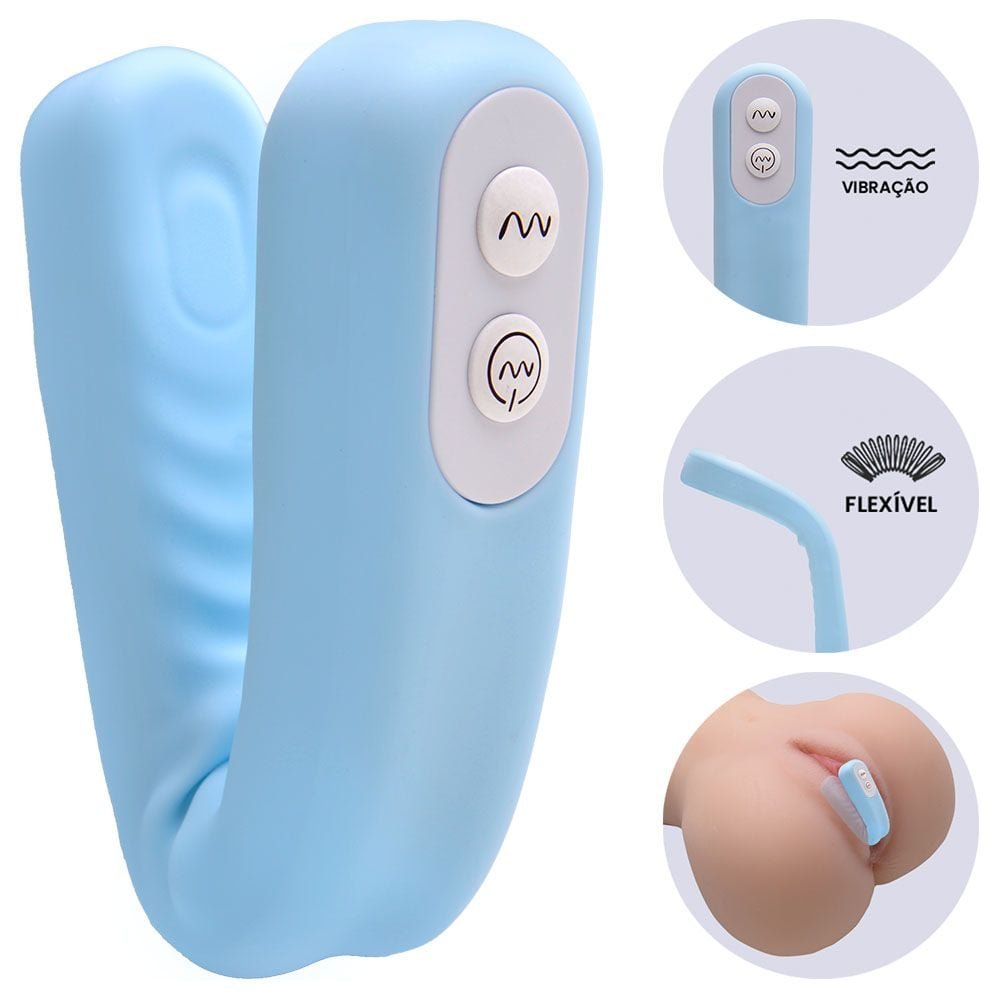 Vibrador Ponto G Flex Clarke 9 Modos Sexy Import