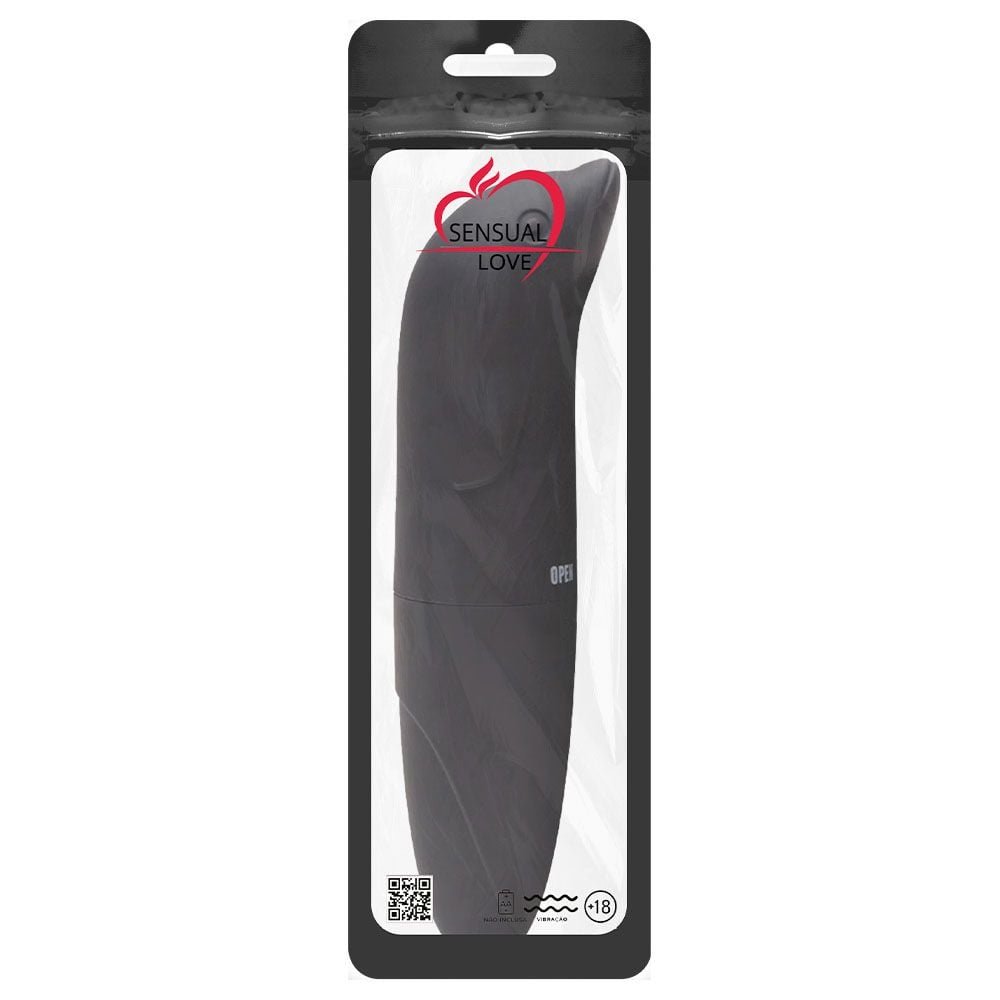 Vibrador Ponto G Golfinho Aveludado Sensual Love