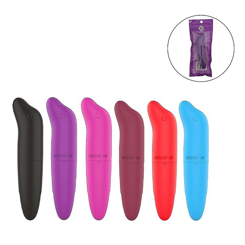 Vibrador Ponto G Golfinho - Liso - Rosa