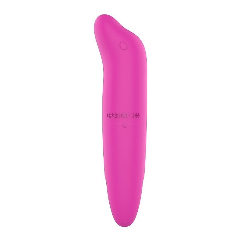 Vibrador Ponto G Golfinho - Liso - Rosa