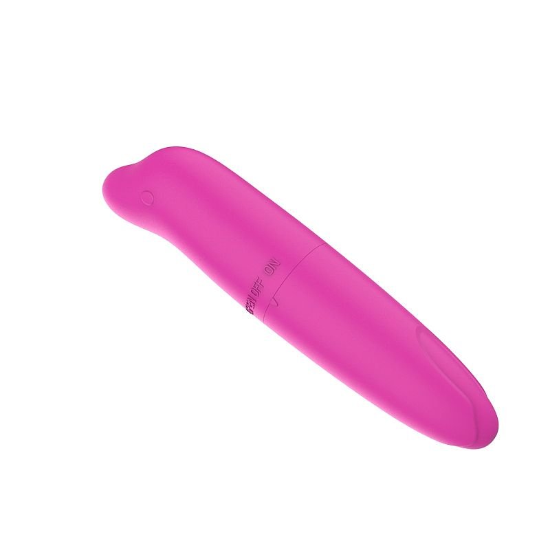 Vibrador Ponto G Golfinho - Liso - Roxo