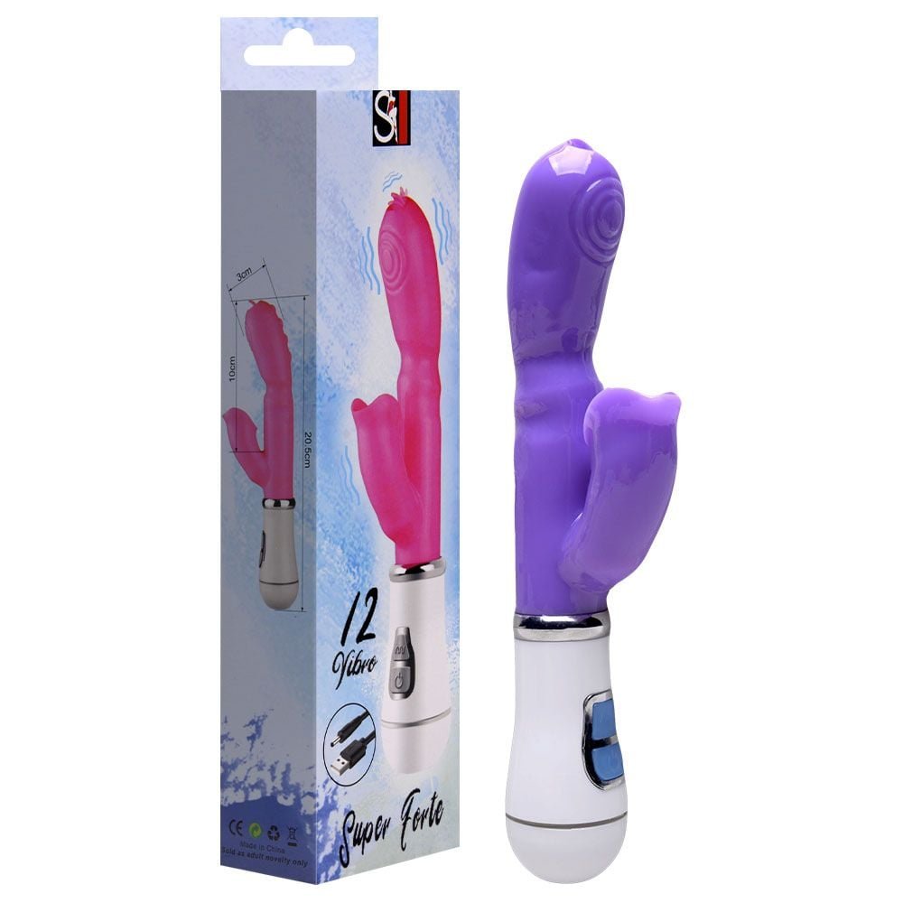 Vibrador Ponto G Jelly 12 Modos Usb Sexy Import