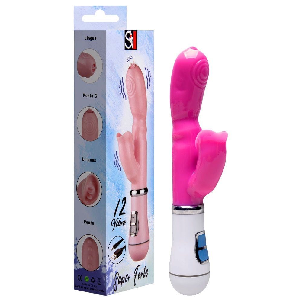 Vibrador Ponto G Jelly 12 Modos Usb Sexy Import