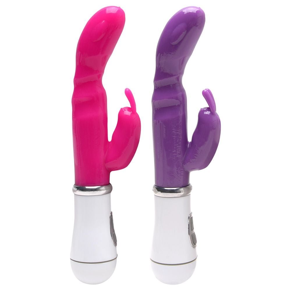 Vibrador Ponto G Jelly Duplo Motor Sexy Import