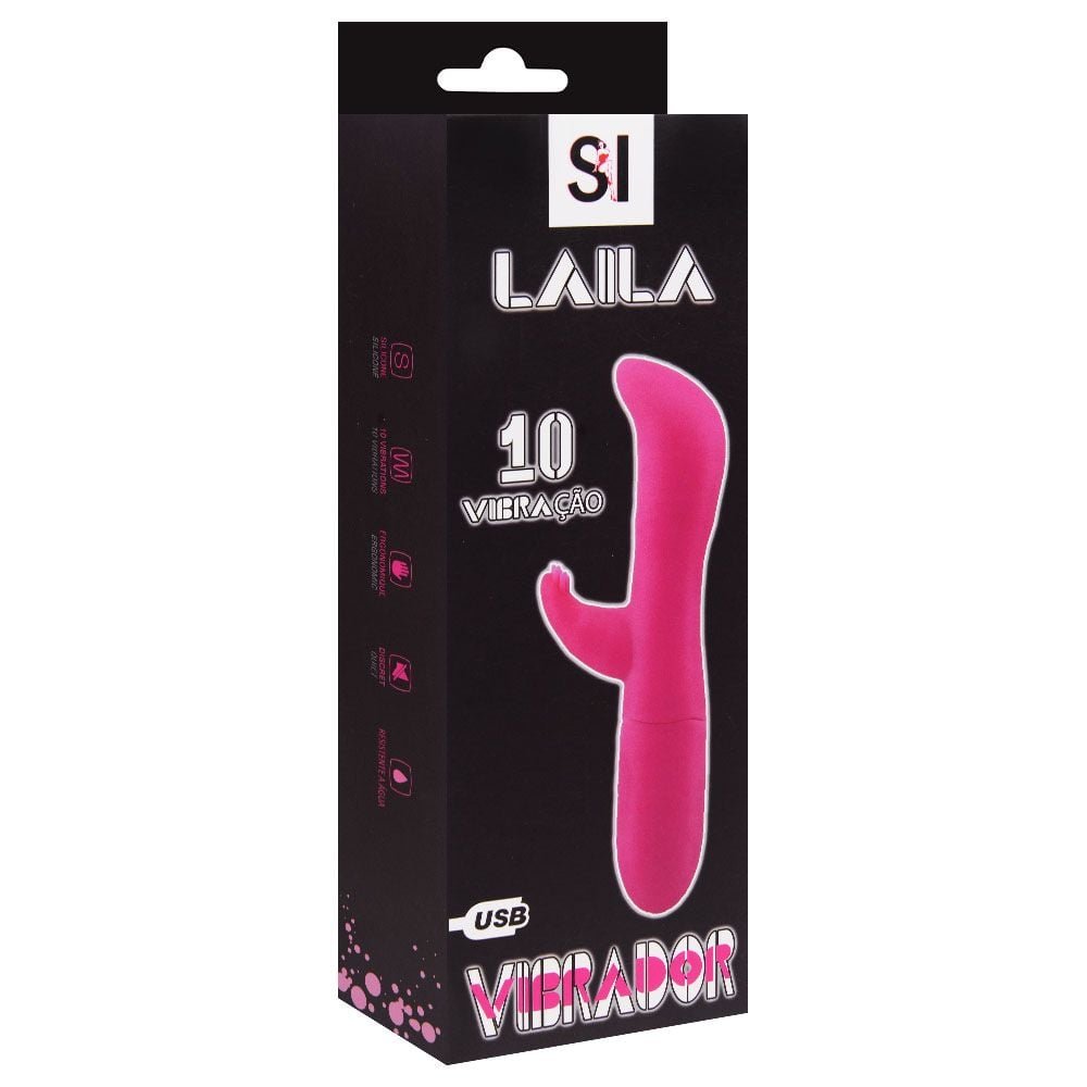 Vibrador Ponto G Laila Recarregável Sexy Import