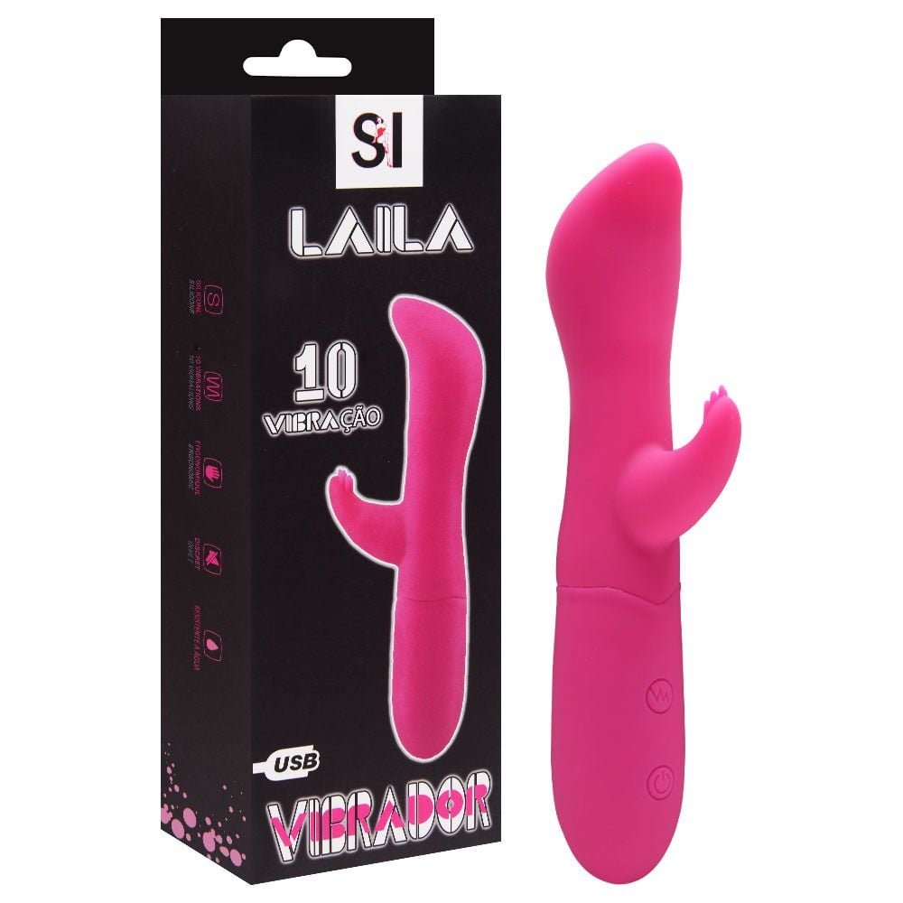 Vibrador Ponto G Laila Recarregável Sexy Import