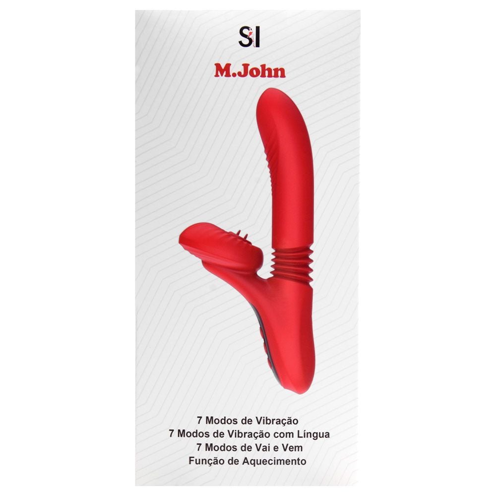 Vibrador Ponto G M John Vai E Vem Sexy Import