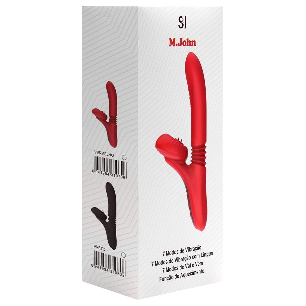 Vibrador Ponto G M John Vai E Vem Sexy Import