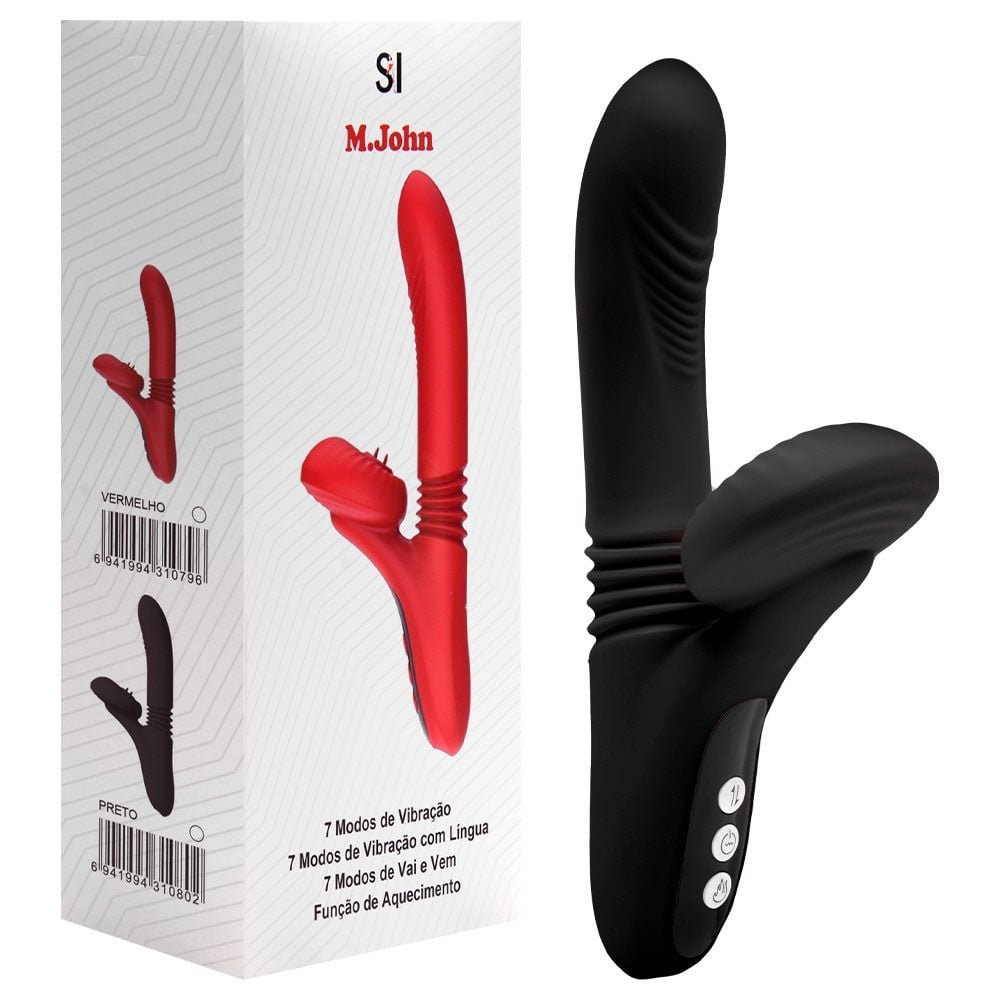 Vibrador Ponto G M John Vai E Vem Sexy Import