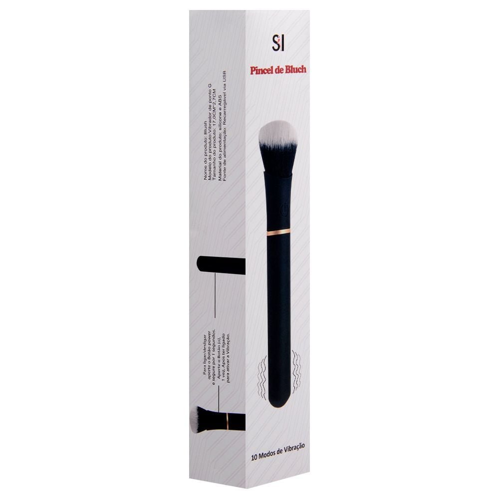 Vibrador Ponto G Pincel Blush 10 Modos Sexy Import