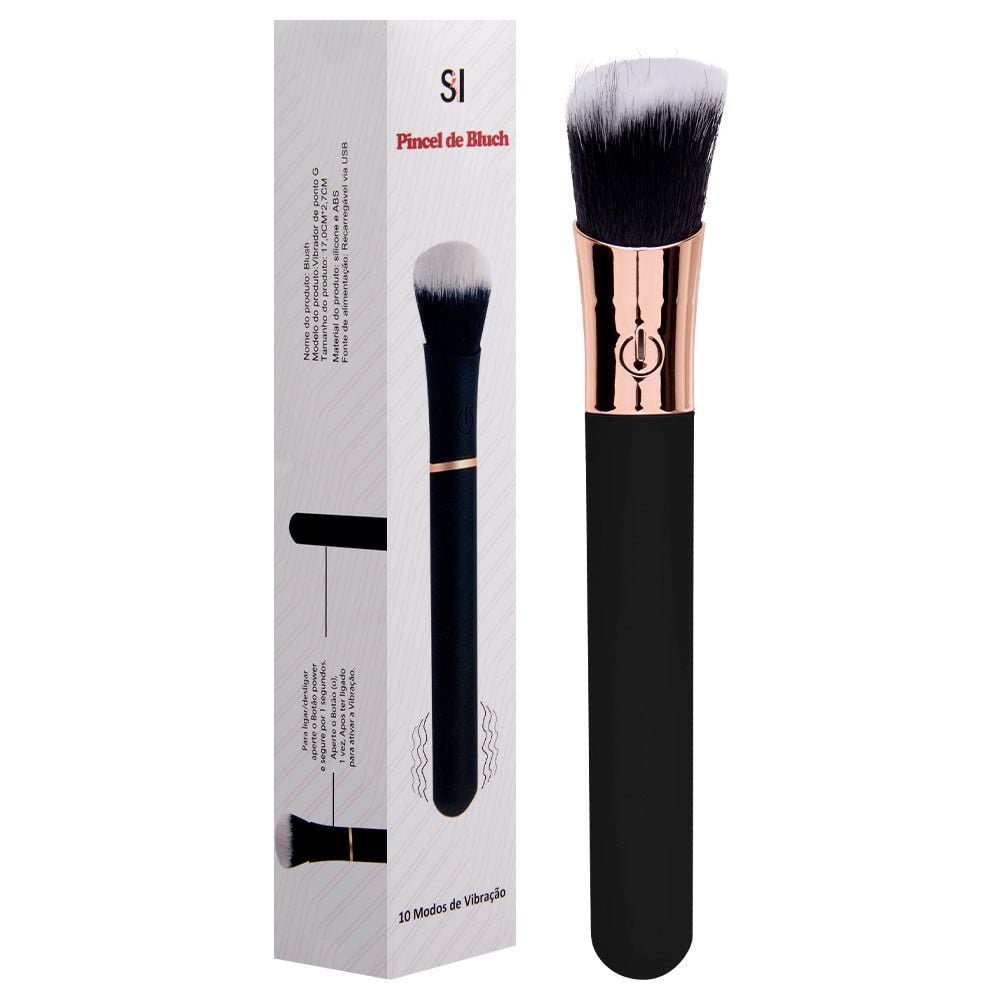 Vibrador Ponto G Pincel Blush 10 Modos Sexy Import