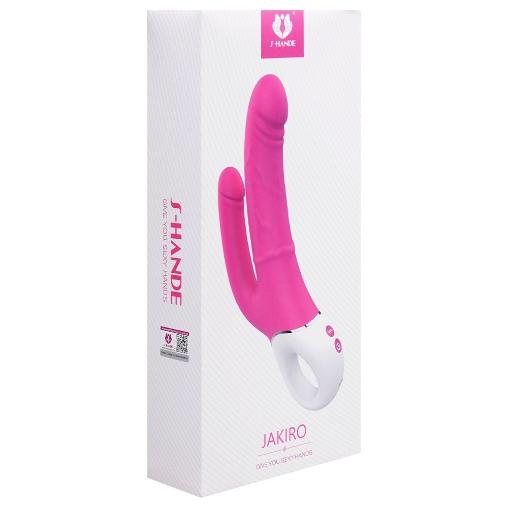 Vibrador Ponto G Plug Anal Jakiro S-hande Sexy Import