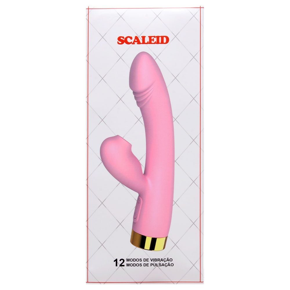 Vibrador Ponto G Pulsação 12 Modos Scaleid Sexy Import