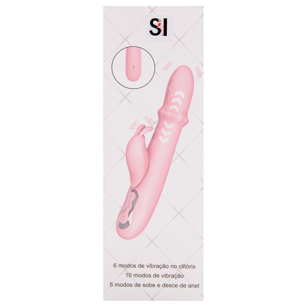 Vibrador Ponto G Pulsação Vai Vem Rabbit Sexy Import