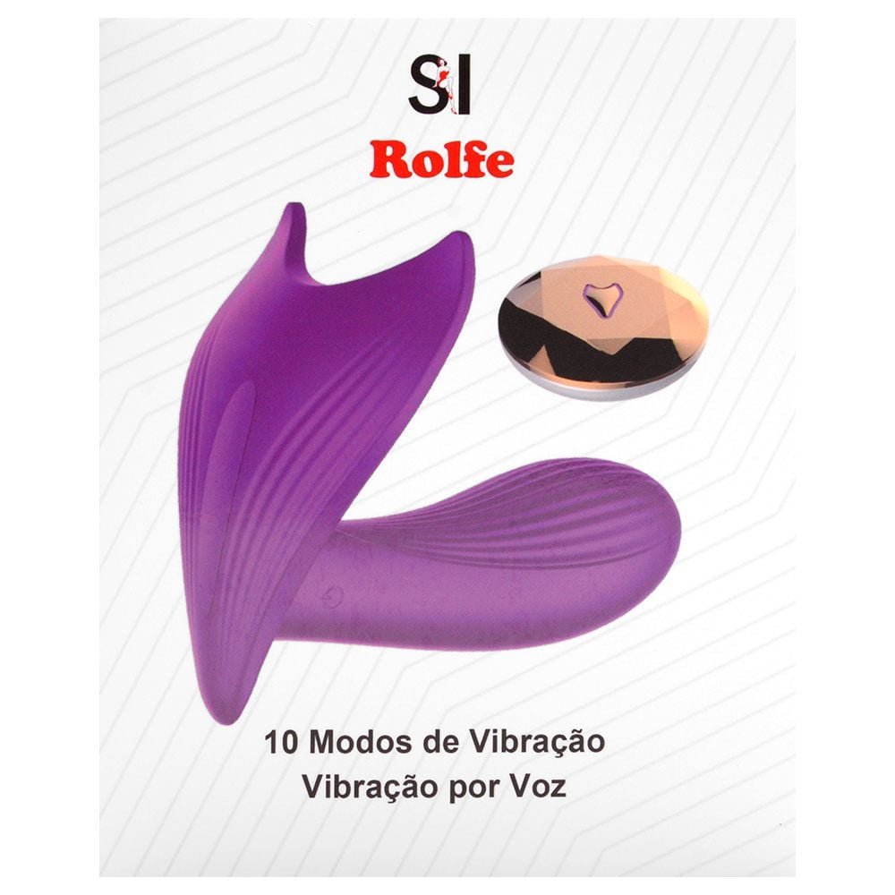Vibrador Ponto G Rolfe Por Voz Usb Sexy Import