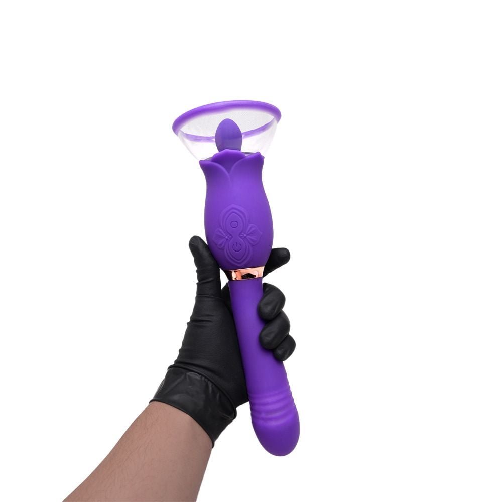 Vibrador Ponto G Sugador Língua Yuhuan Vipmix