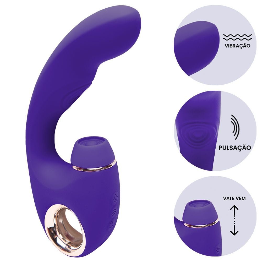 Vibrador Ponto G Tapping Joanna S-hande Sexy Import