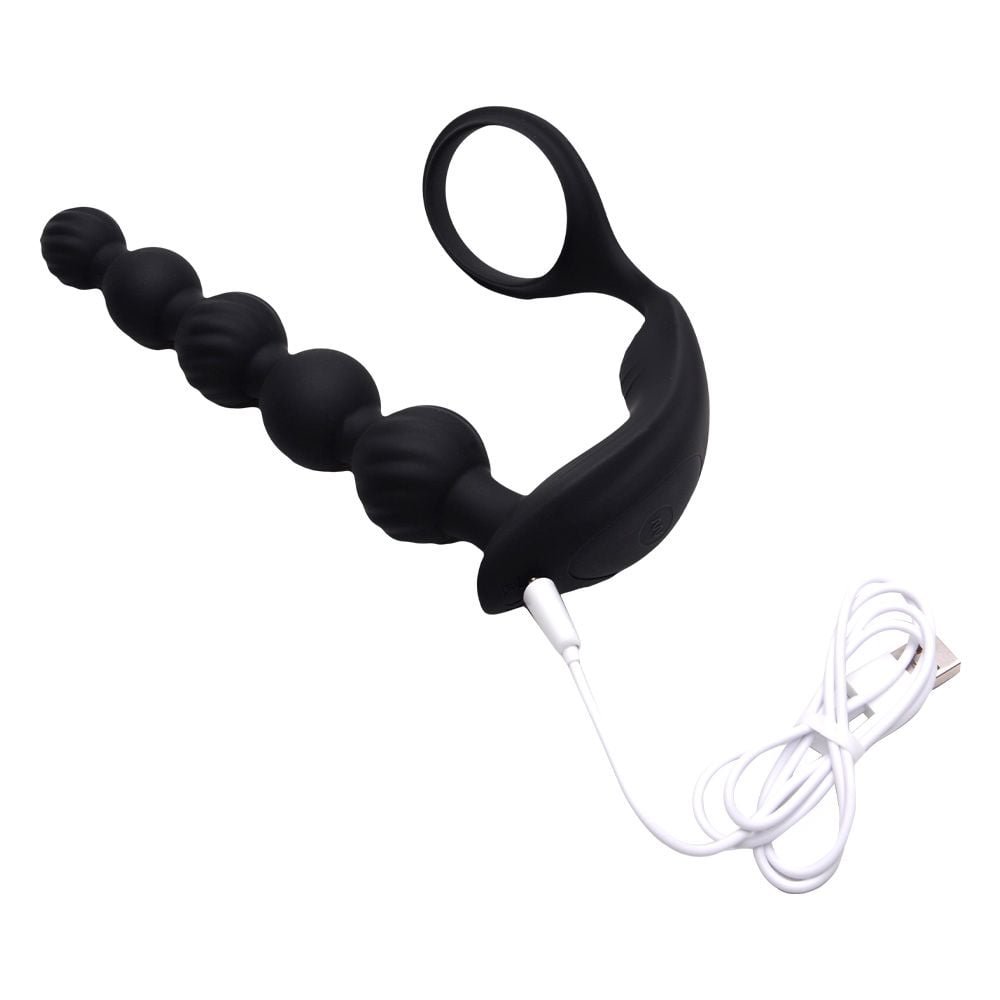 Vibrador Próstata Anel Long Plug Alwup Sexy Import
